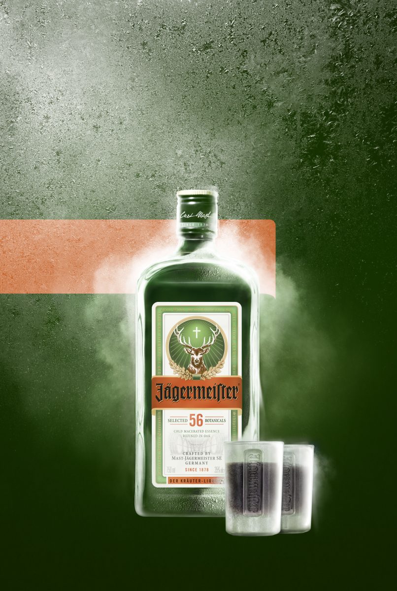 Jägermeister — serwowanie ice cold