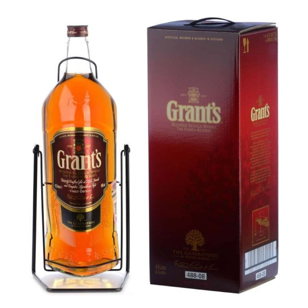 Whisky Grant's kołyska 40% 4500 ml kartonik