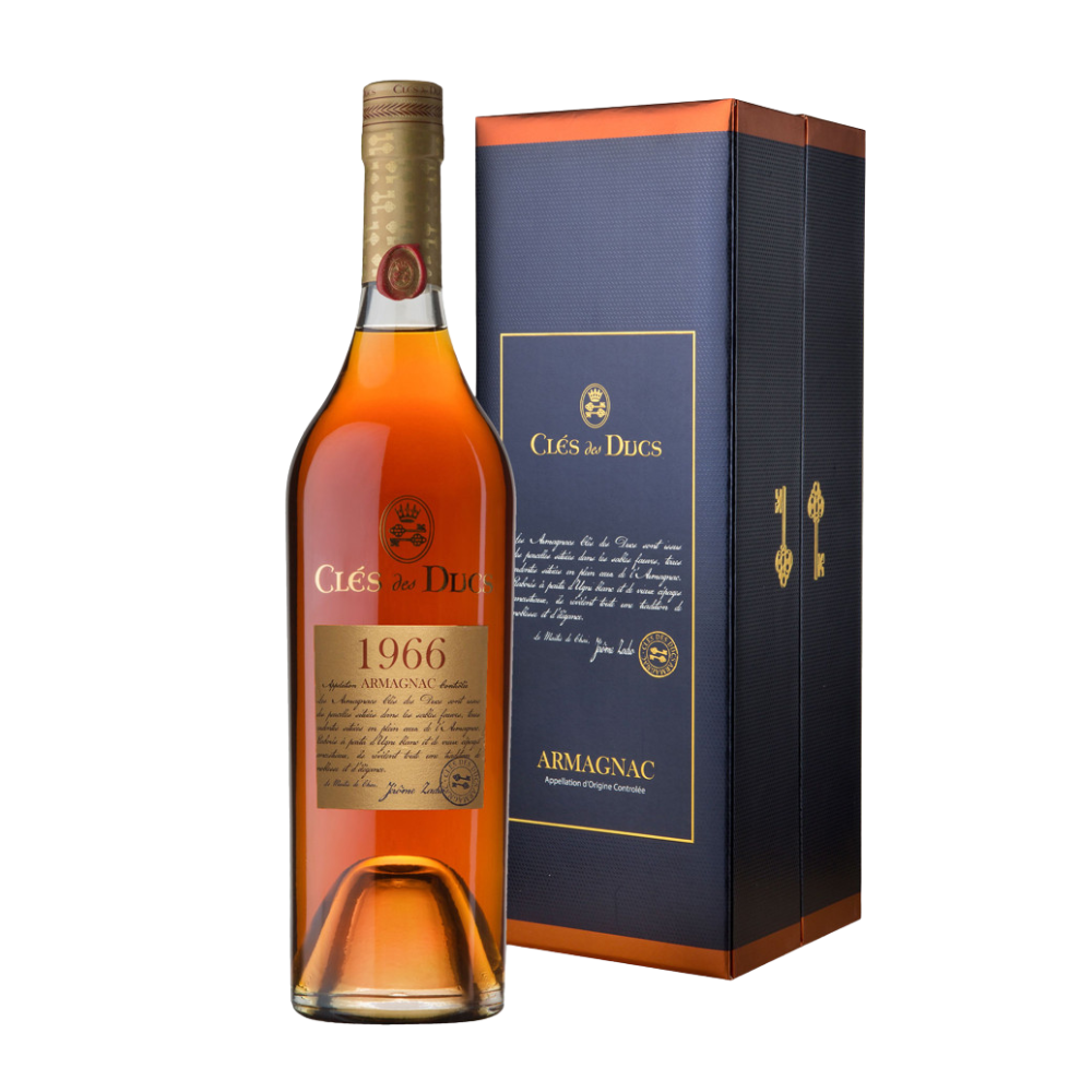 Wódka Armagnac Cles des Ducs 1966 40% 700 ml kartonik