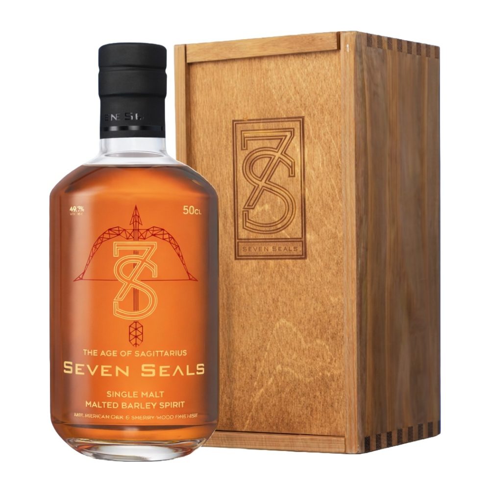 Whisky Single Malt Seven Seals The Age of Sagittarius Sherry Finish 49,7% 500 ml pudełko