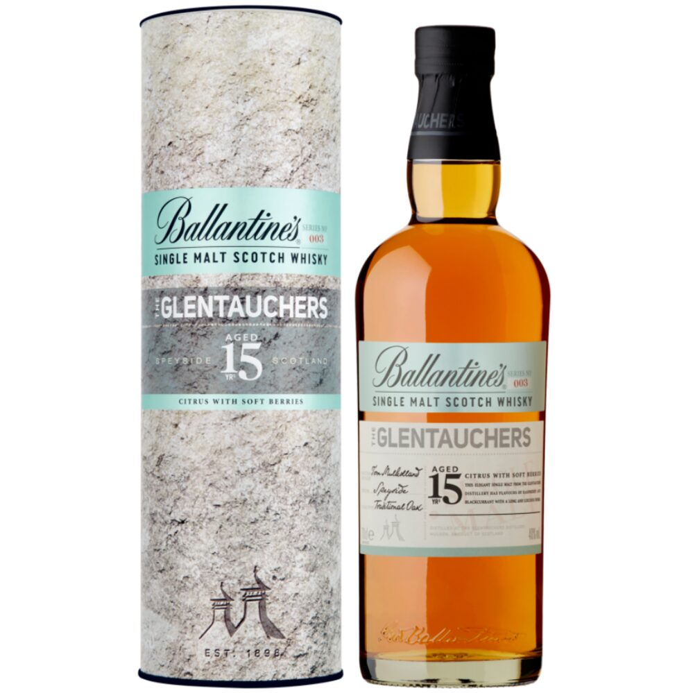 Whisky Ballantines Glentaucher 15 YO 40% 700 ml