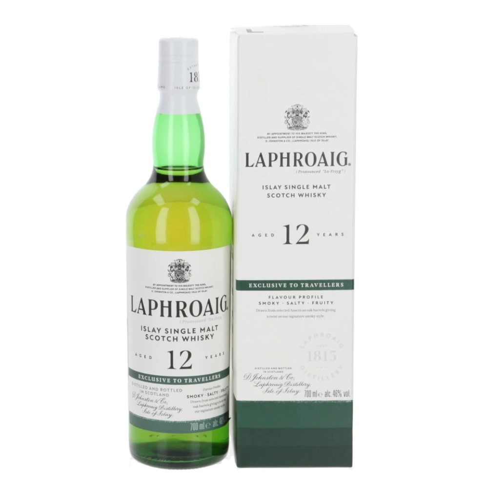 Whisky Laphroaig  12Y 46% 700 ml kartonik