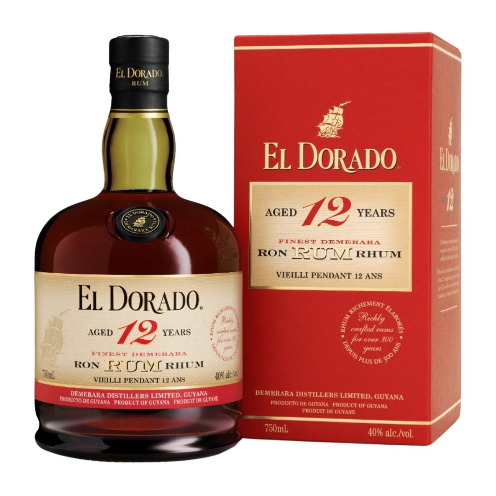 Rum El Dorado 12 YO Guyana 40% 700 ml