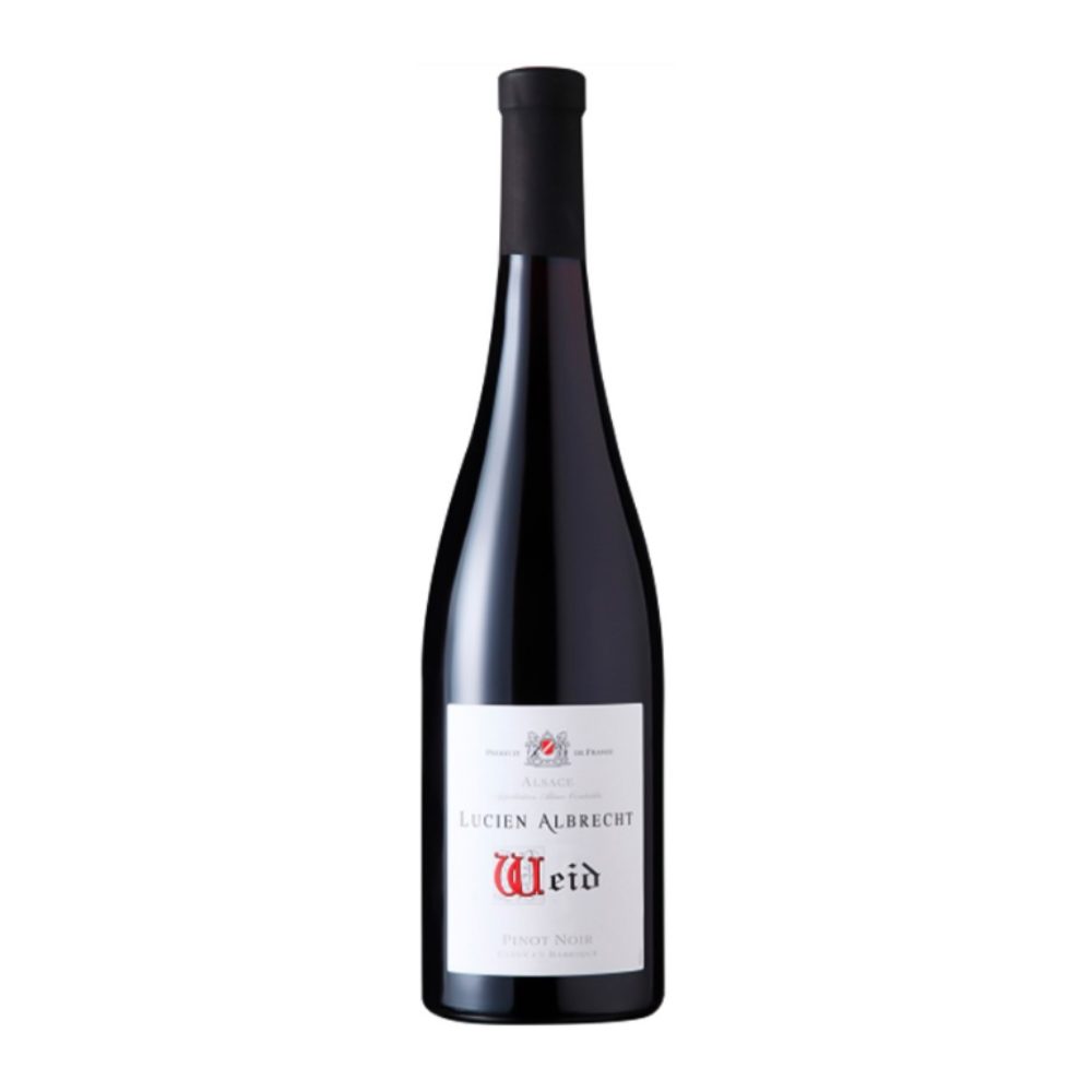 Wino Lucien Albrecht Weid Pinot Noir Alsace 2017 13% czerwone wytrawne 750 ml