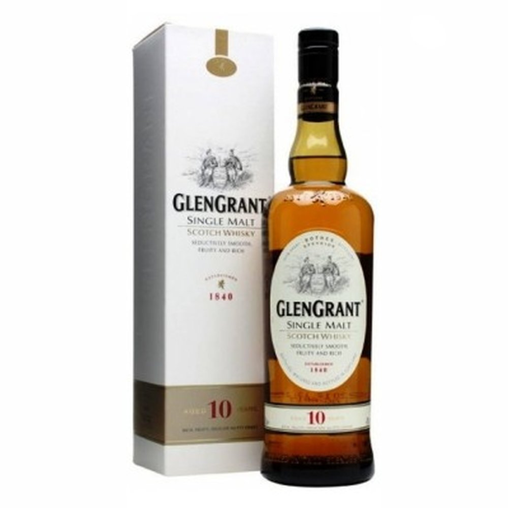 Whisky Glen Grant 10YO Single Malt Scotch 40% 1000 ml