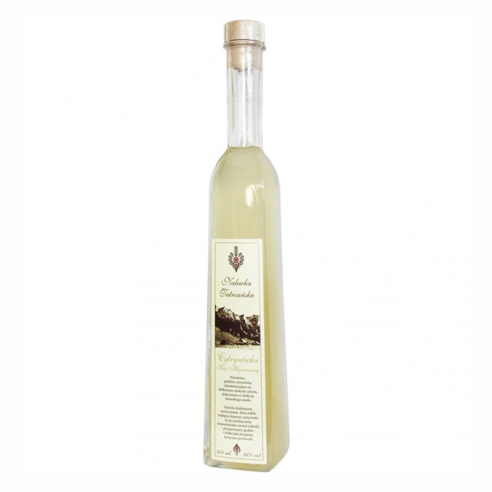 Nalewka Tatrzańska Cytrynówka Stasi Młynarzowej 36% 500 ml