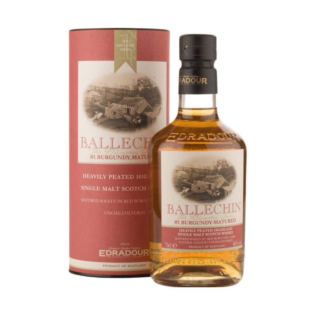Whisky Edradour Ballechin #6 Bourbon Cask 46% 700 ml tuba