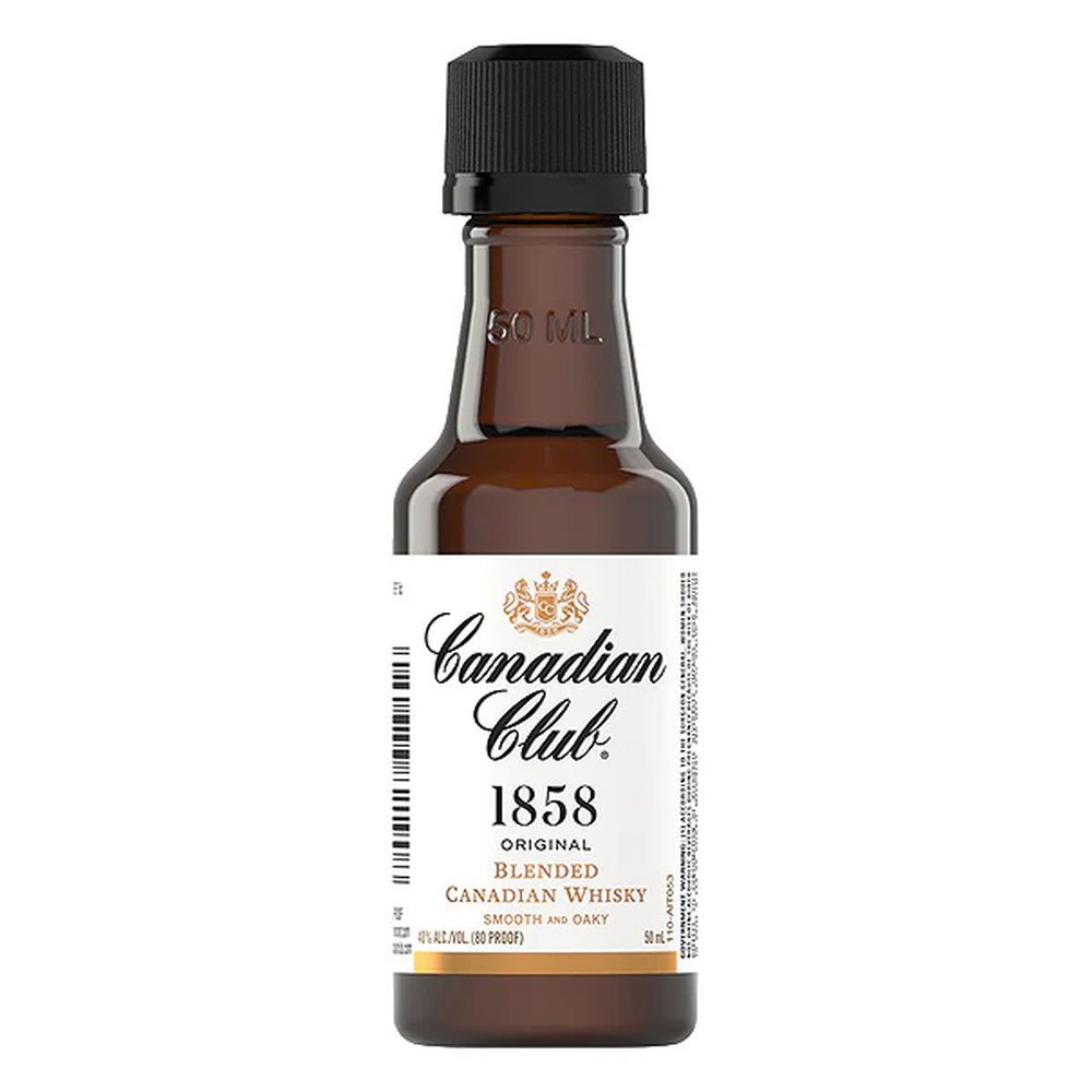 Whisky Canadian Club 1858 40% 50 ml