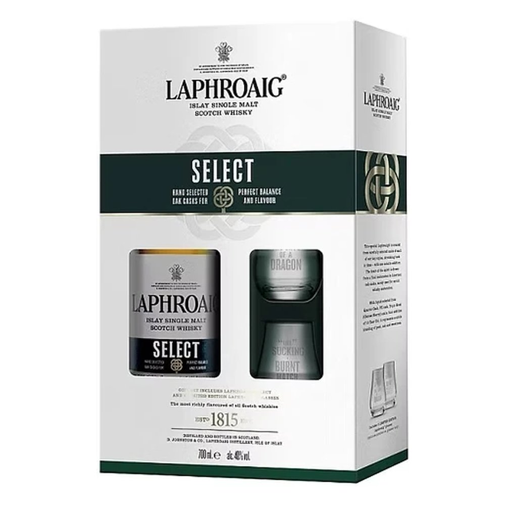 Whisky Laphroaig Select 40% 700 ml + 2 szklanki