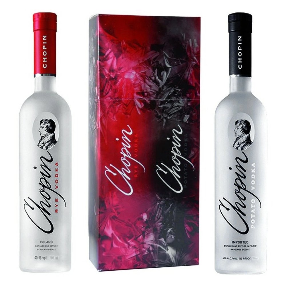 Wódka Chopin Dwupak Rye + Potato 40% 2 x 200 ml