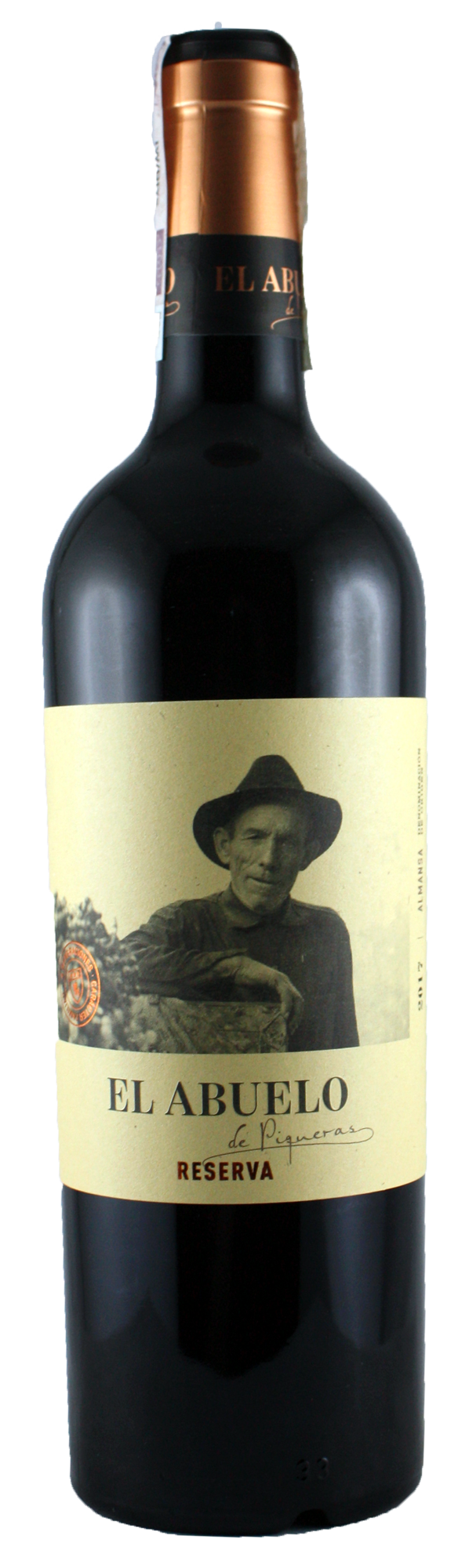Wino El Abuelo Reserva 2017 14% czerwone wytrawne 750 ml
