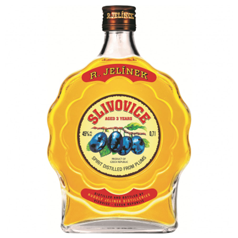 Wódka Jelinek Śliwowica Złota 3 lata 45 % 500 ml