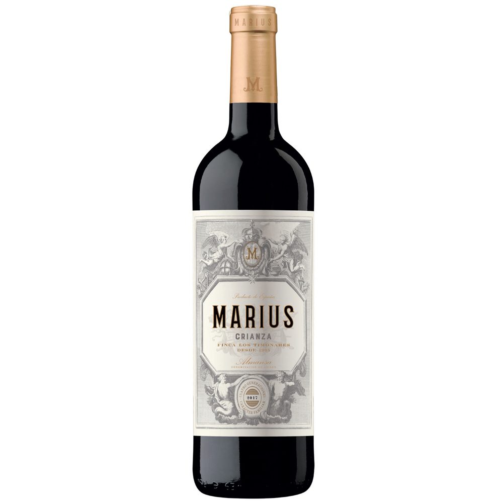 Wino Marius Crianza 2017 14% czerwone wytrawne 750 ml
