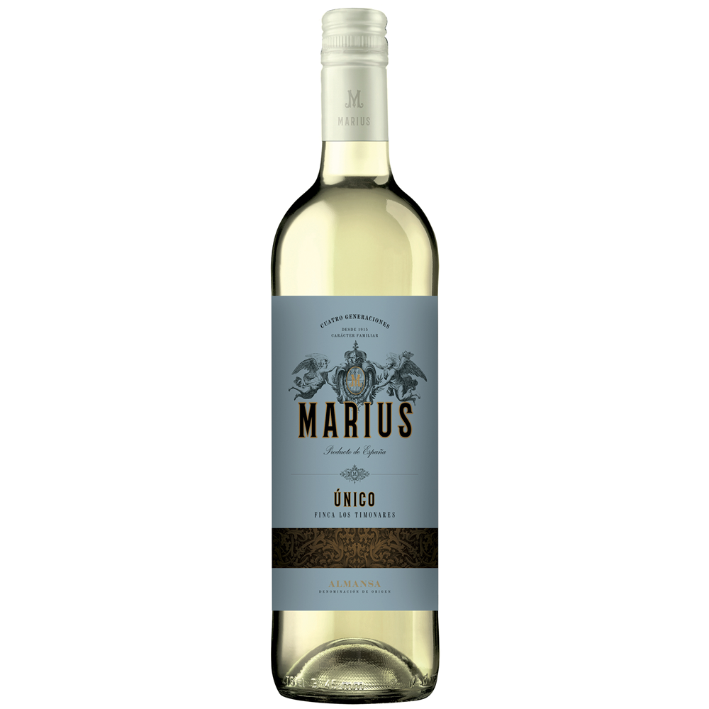 Wino Marius Unico White 2019 13% białe półwytrawne 750 ml
