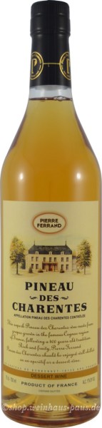Wino Pierre Ferrand Pineau des Charentes 17% białe wytrawne 750 ml