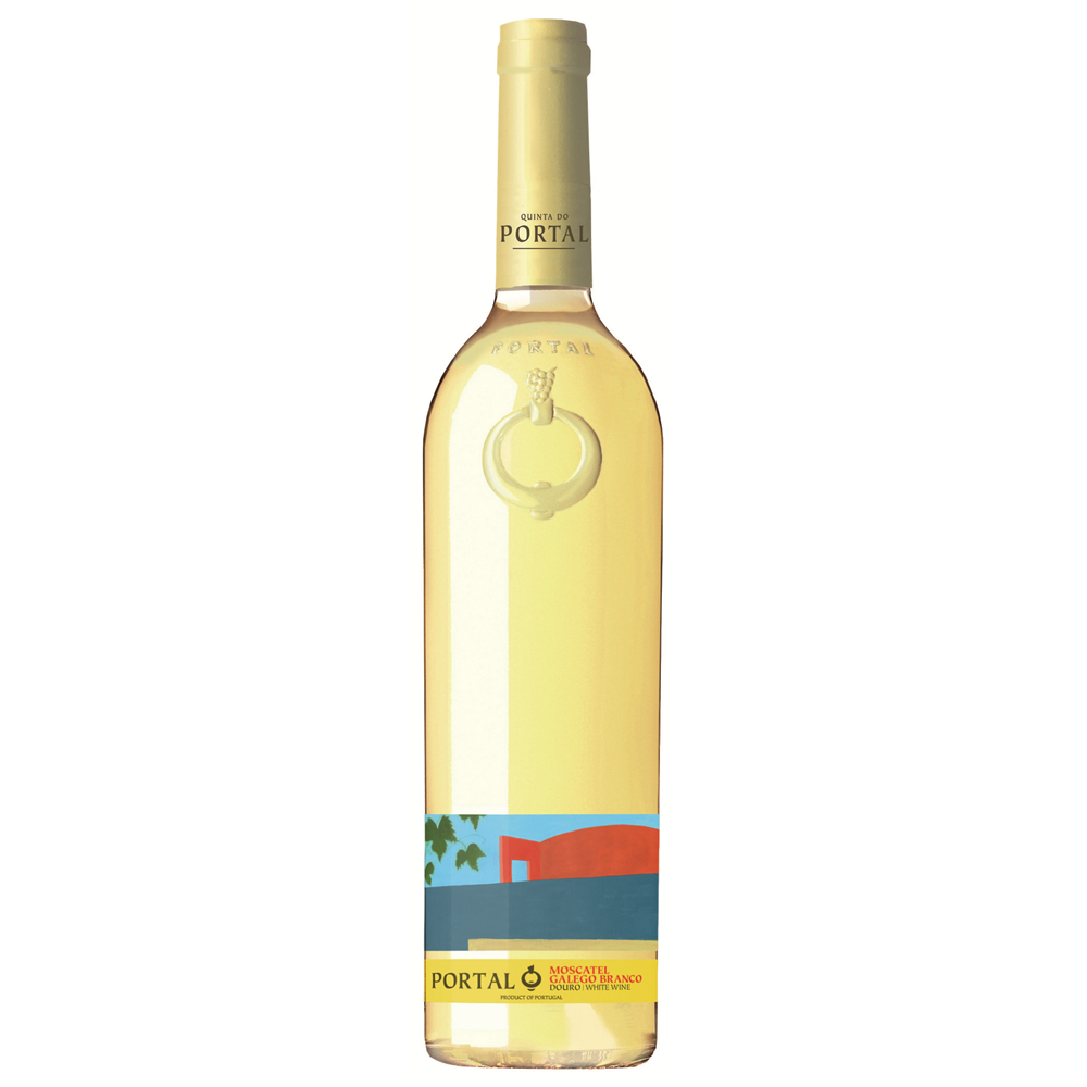 Wino Q Portal Moscatel Galego Branco 13% białe wytrawne 750 ml