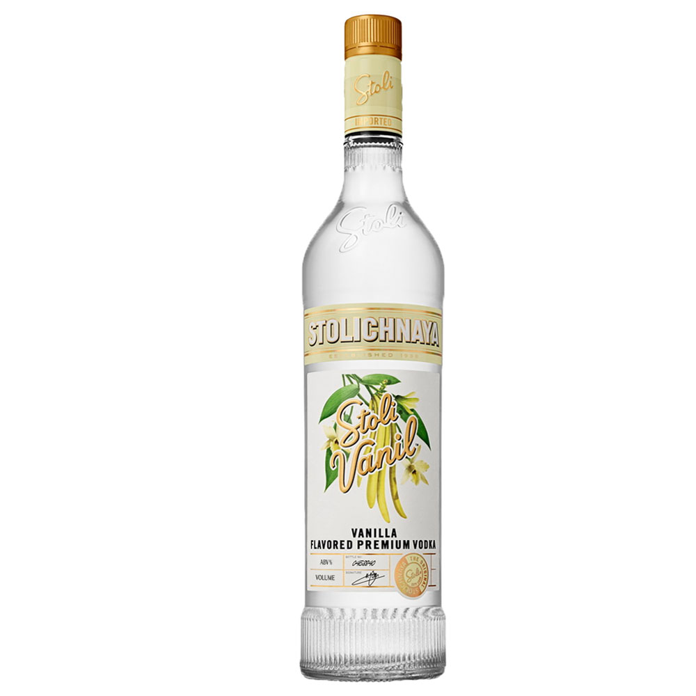 Wódka Stolichnaya waniliowa 37,5% 700 ml