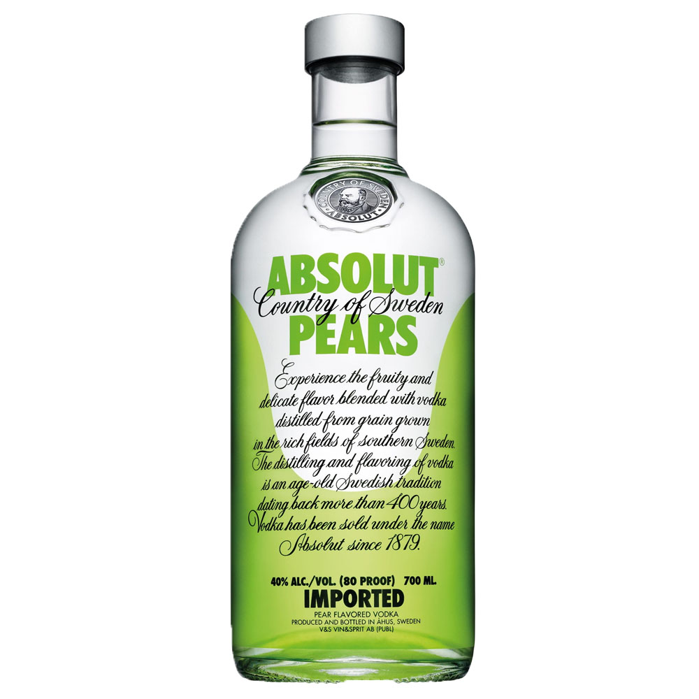Wódka Absolut Pears 40% 700 ml