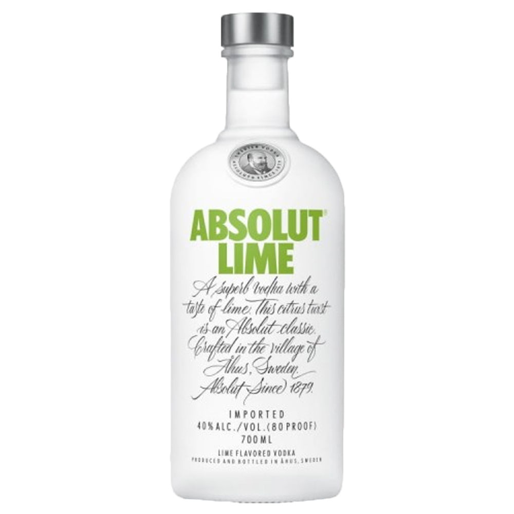 Wódka Absolut Lime 40% 700 ml