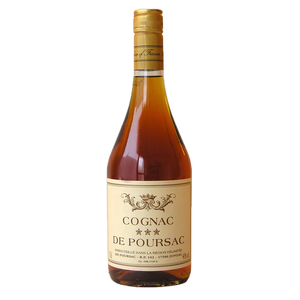 Koniak De Poursac VS 40% 700 ml
