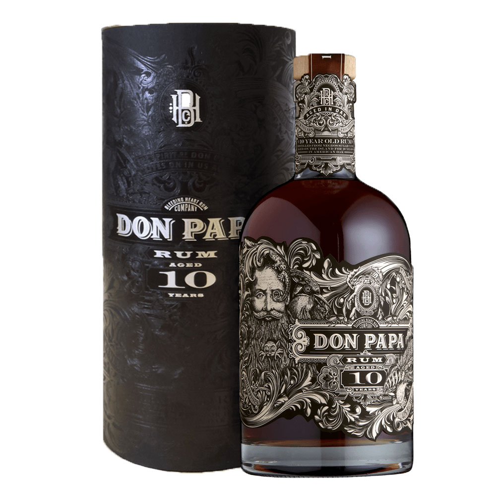 Rum Don Papa 10 YO Tin Lid 43% 700 ml tuba