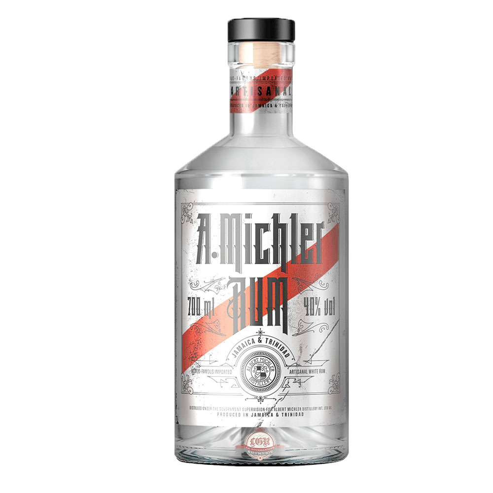 Rum Albert Michler White Jamaica Trinidad 40% 700 ml