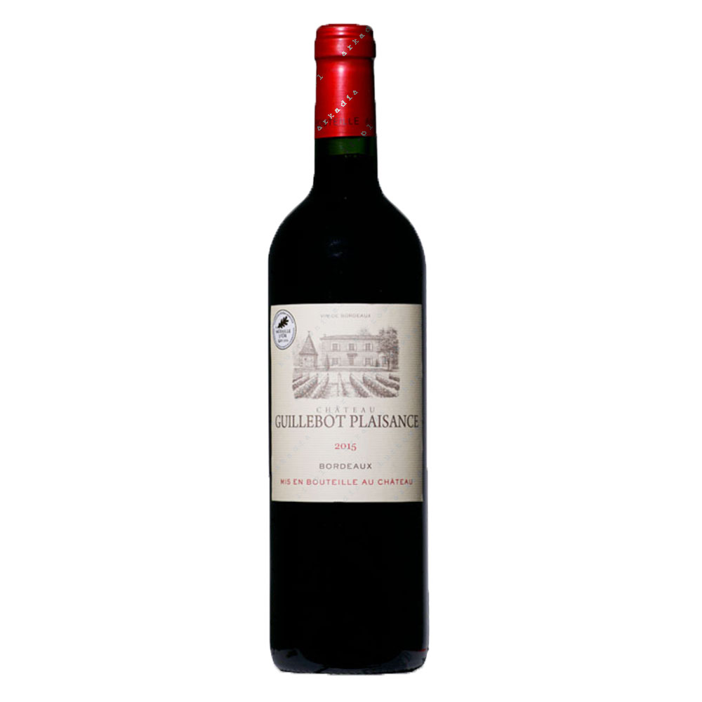Wino Chateau Guillebot Plaisance Bordeaux Rouge 13,5% czerwone wytrawne 750 ml