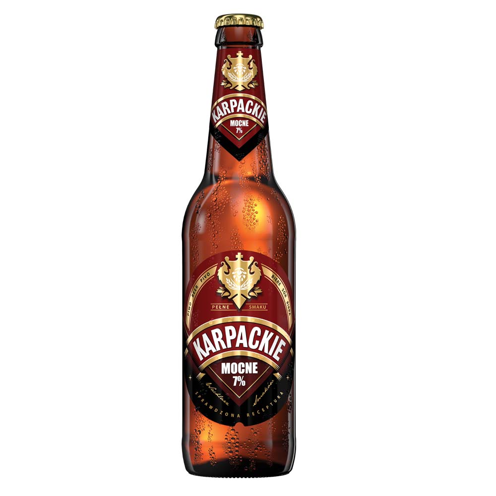 Piwo Karpackie Mocne 7% 500 ml