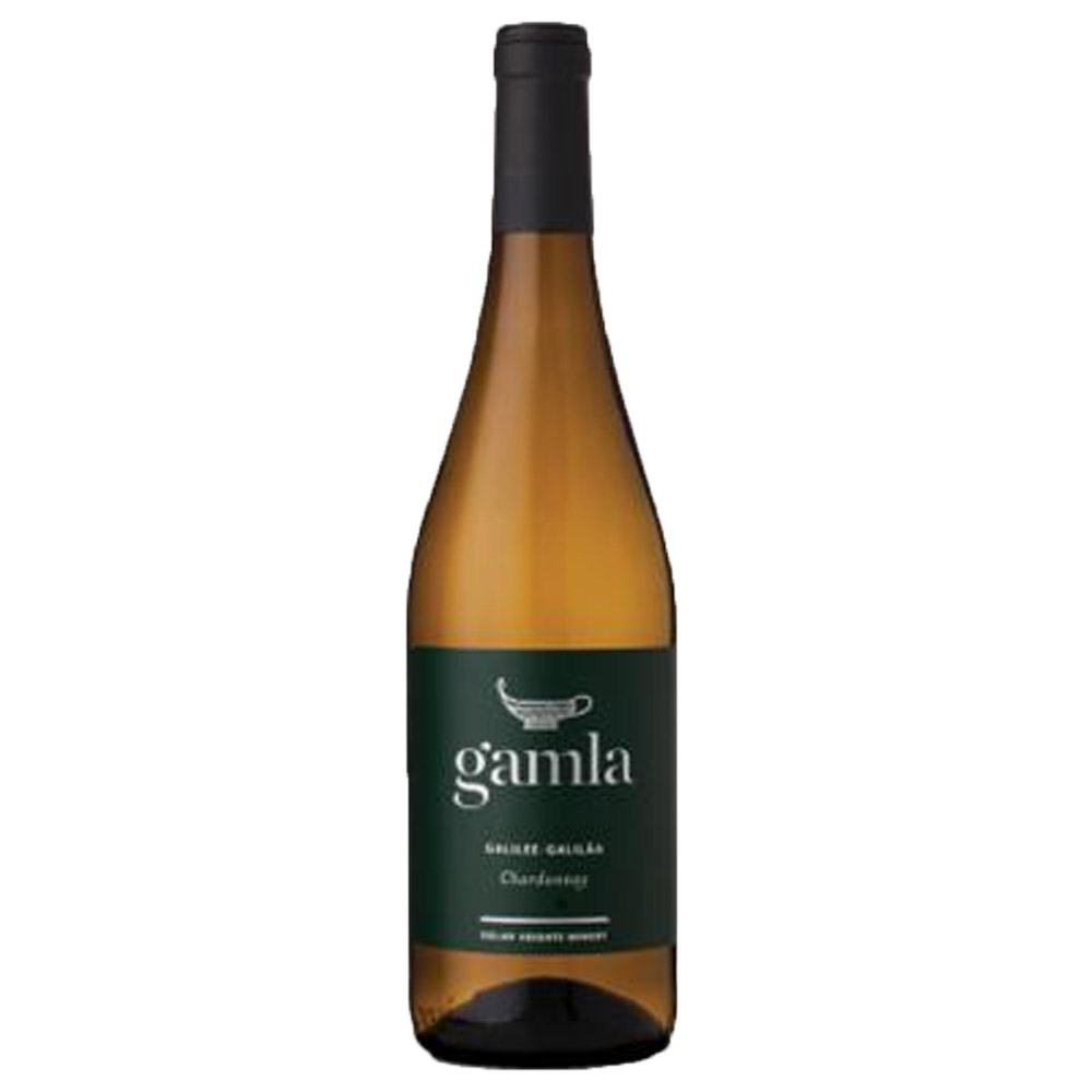 Wino Gamla Chardonnay 13,5% białe wytrawne 750 ml