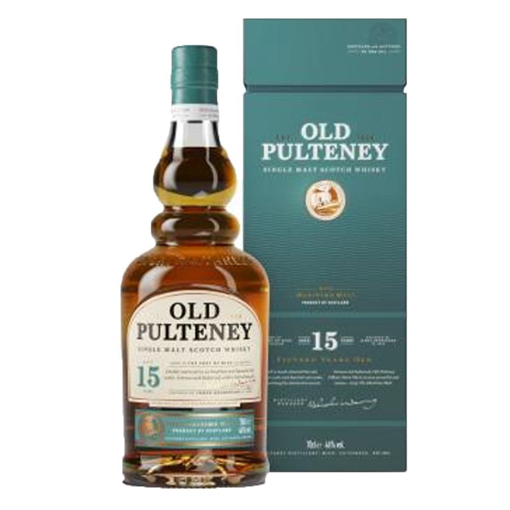 Whisky Old Pulteney 15 YO 46% 700 ml kartonik