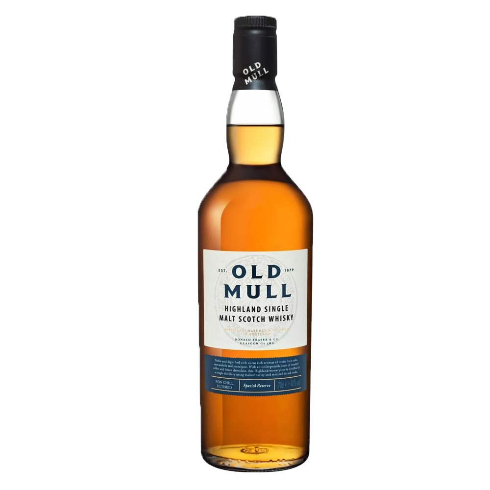 Whisky Old Mull Highland 40% 700 ml