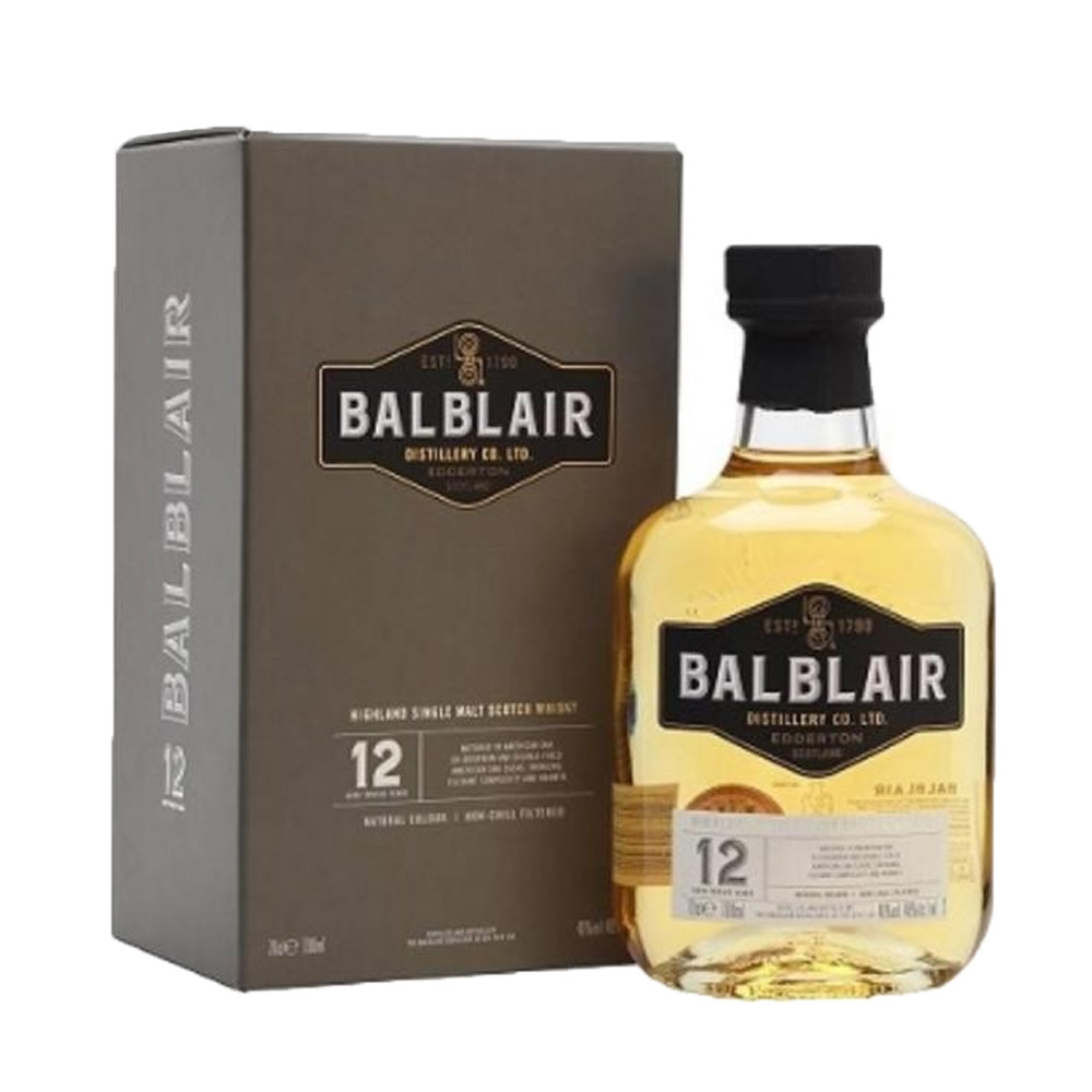 Whisky Balblair 12 letnia 46% 700 ml kartonik