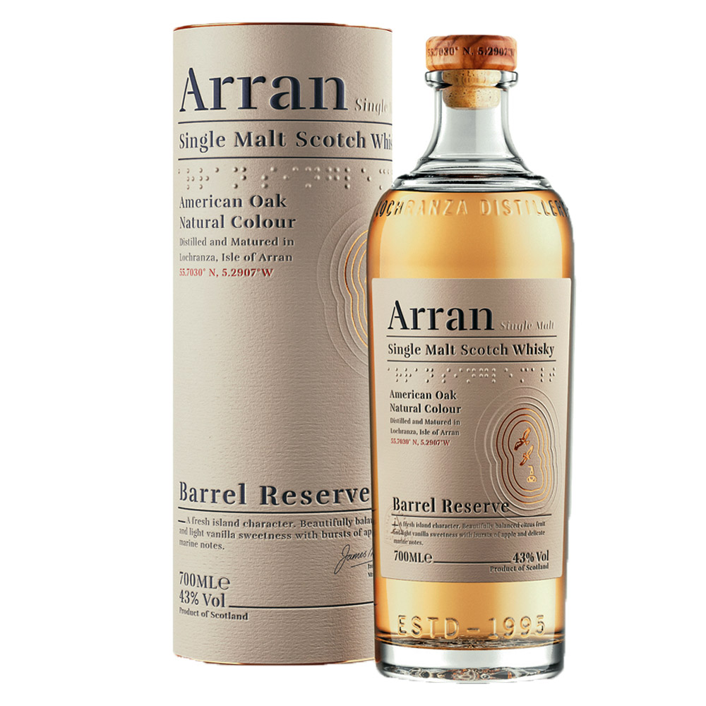 Whisky Arran Barrel Reserve 43% 700 ml tuba