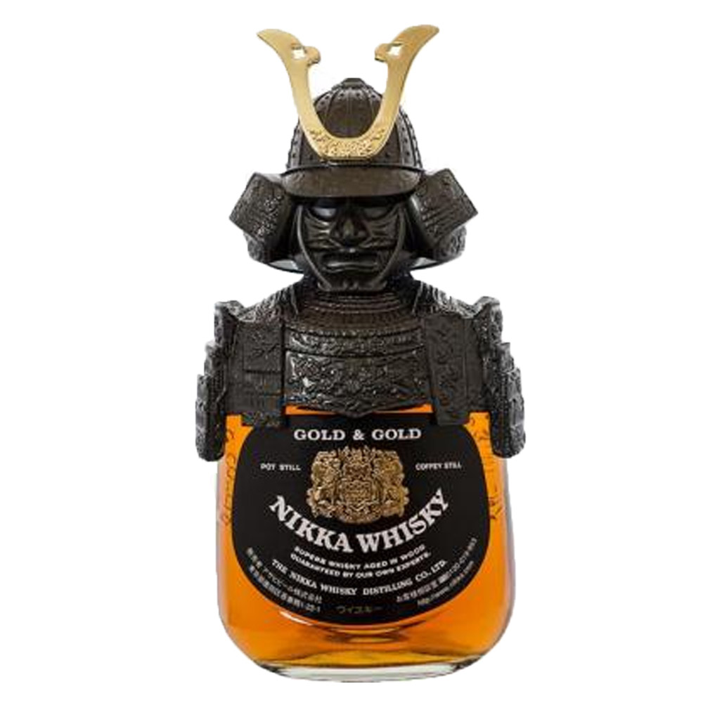 Whisky Nikka Gold & Gold Kabuto 43% 700 ml