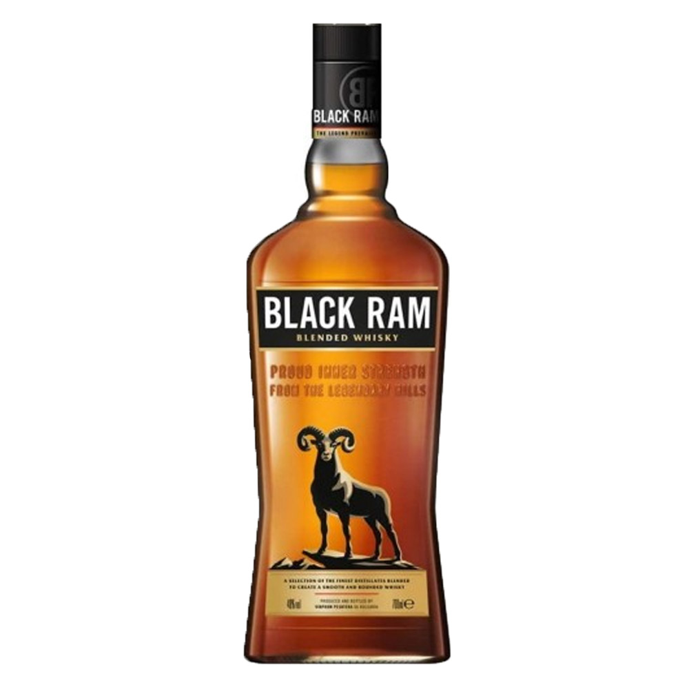 Whisky Black Ram 40% 1000 ml