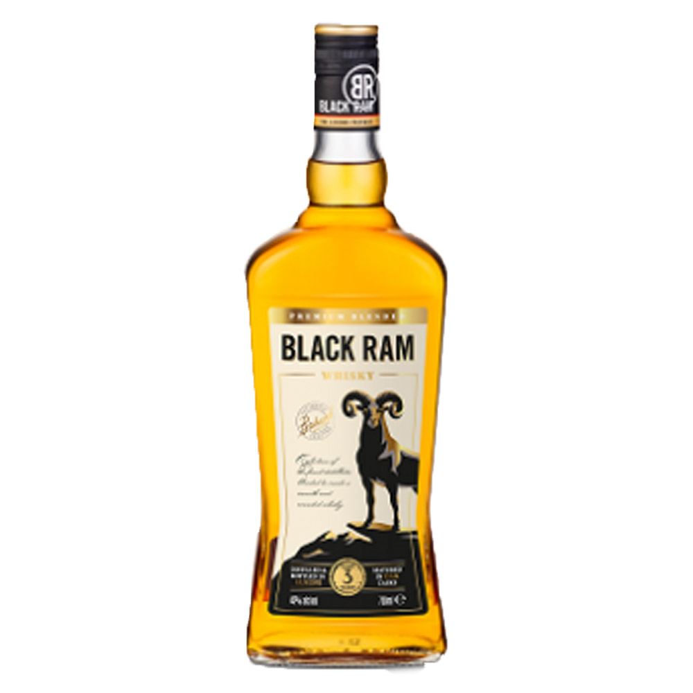 Whisky Black Ram 40% 700 ml