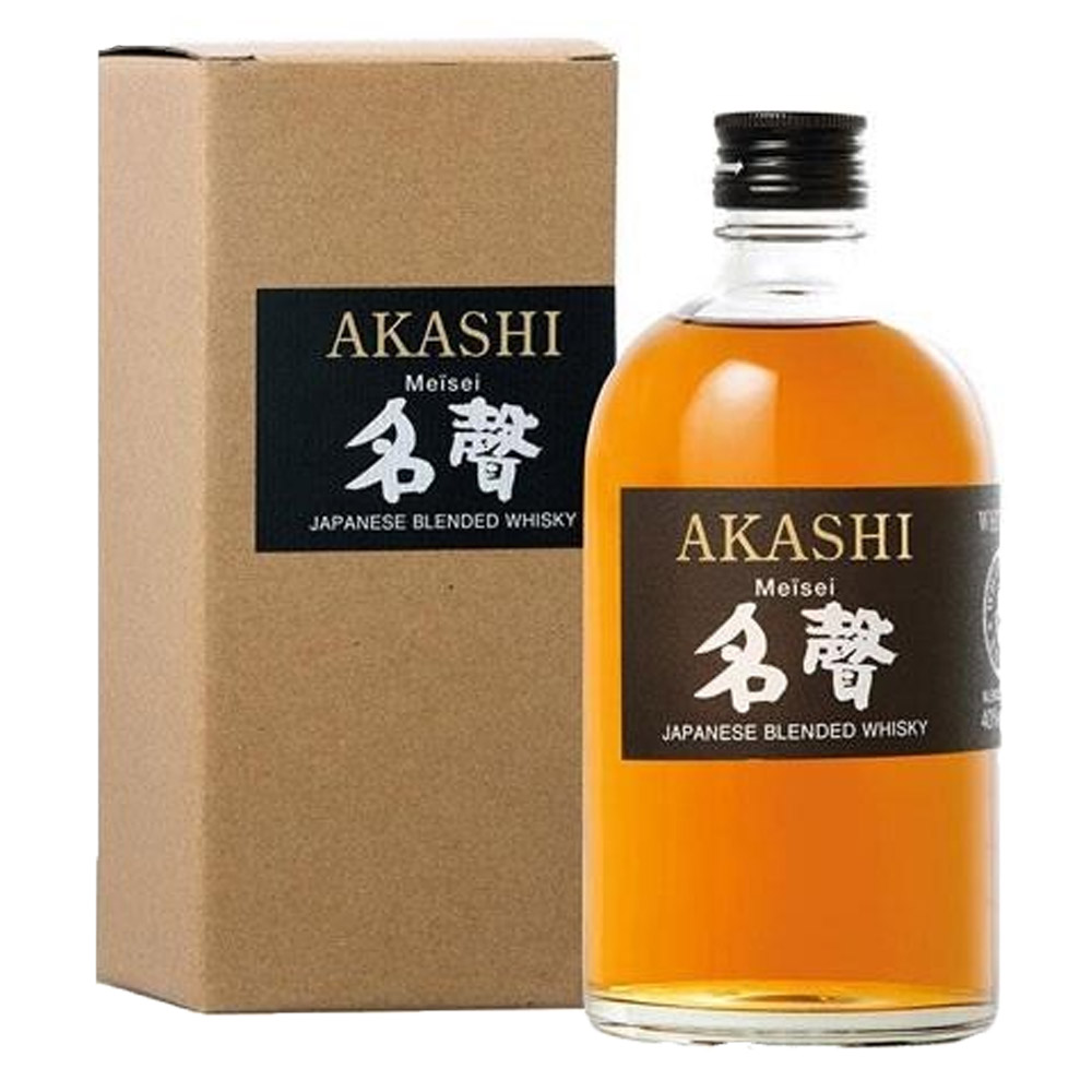 Whisky Akashi Japanese Meisei 40% 500 ml kartonik