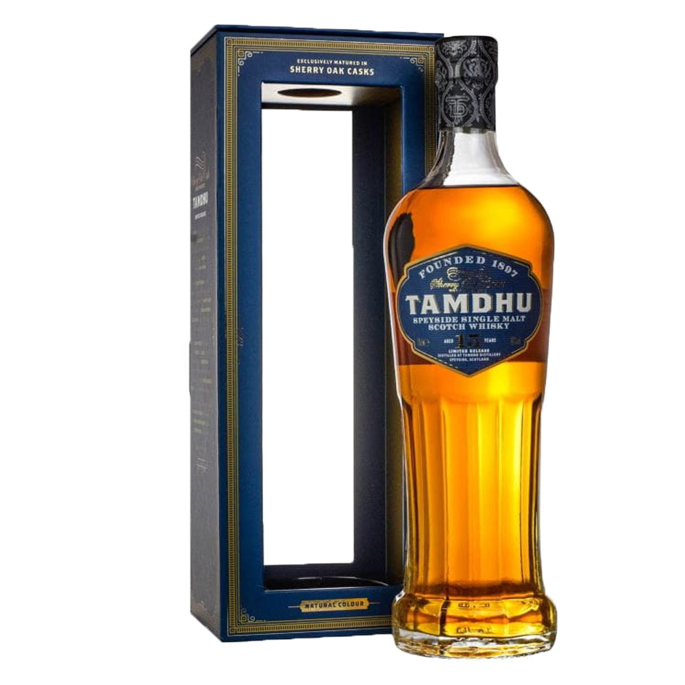 Whisky Tamdhu 15 YO Sherry Casks Matured Speyside Single Malt Scotch Whisky 57,8% 700 ml