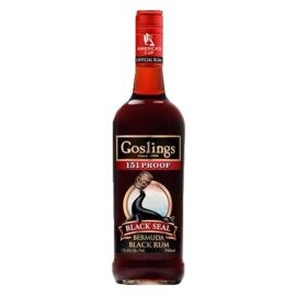 Rum Gosling's Black Seal Bermunda 151 75,5% 700 ml