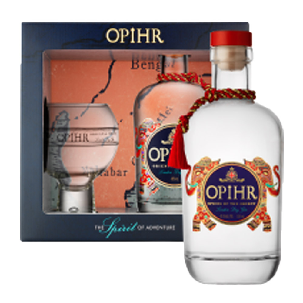 Gin Opihr Oriental Spiced  42,5 % 700 ml + szklanka