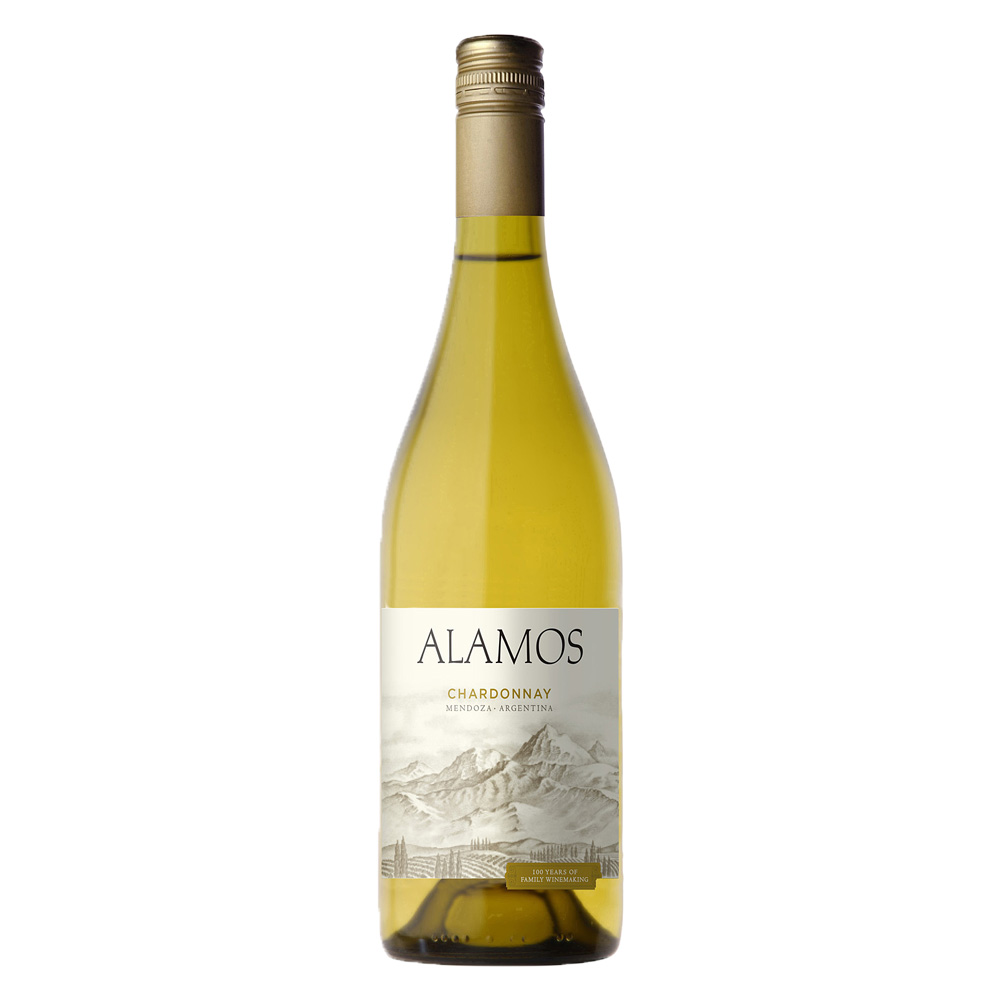 Wino Alamos Chardonnay Mendoza 14% białe wytrawne 750 ml