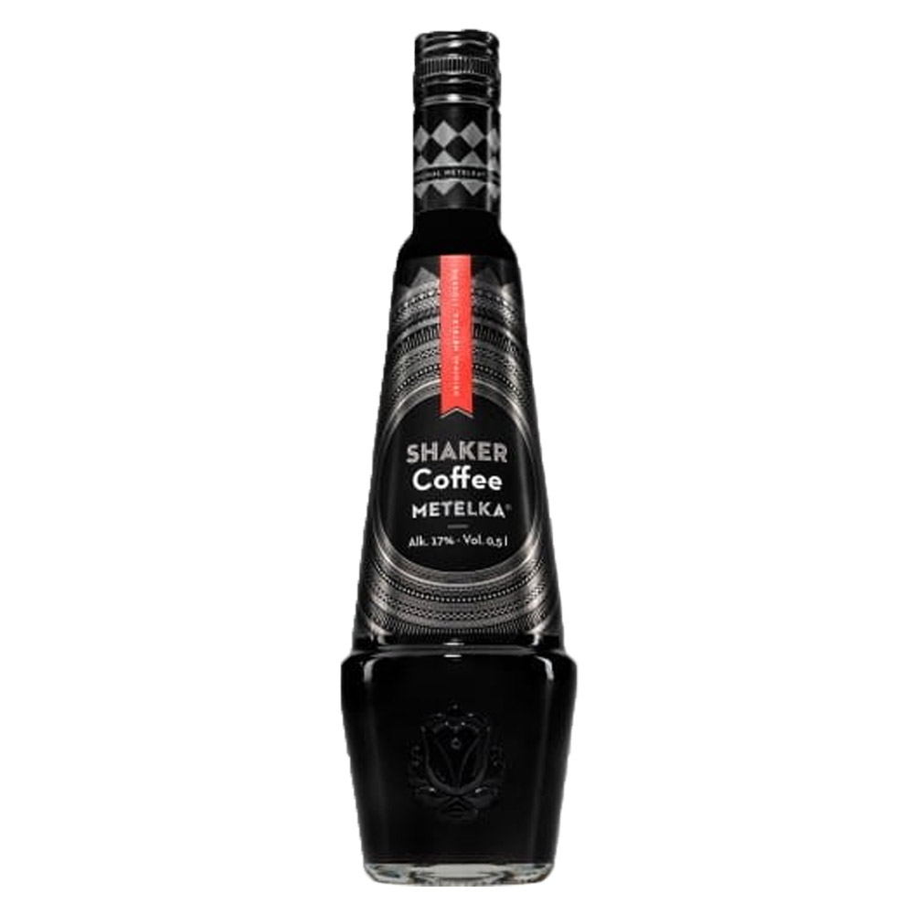Likier Metelka Shaker Black Coffee 17% 500 ml