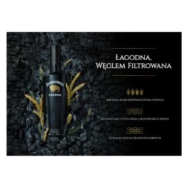 Wódka Żubrówka Czarna 40% 500 ml