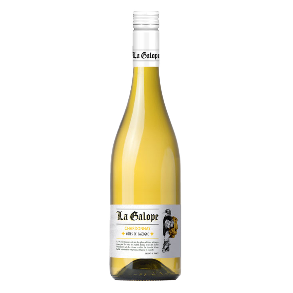 Wino La Galope Chardonnay 12% białe wytrawne 750 ml
