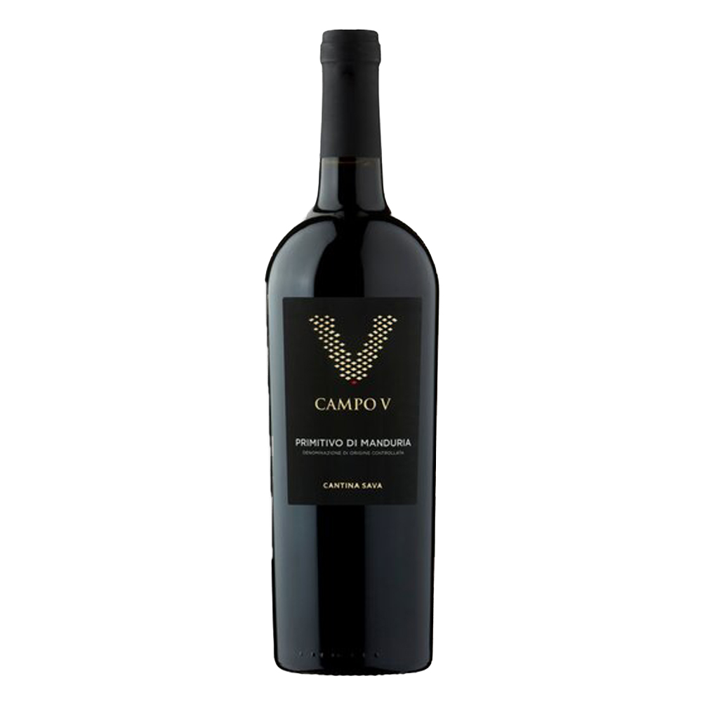 Wino Campo V Primitivo di Manduria 14% czerwone wytrawne 750 ml
