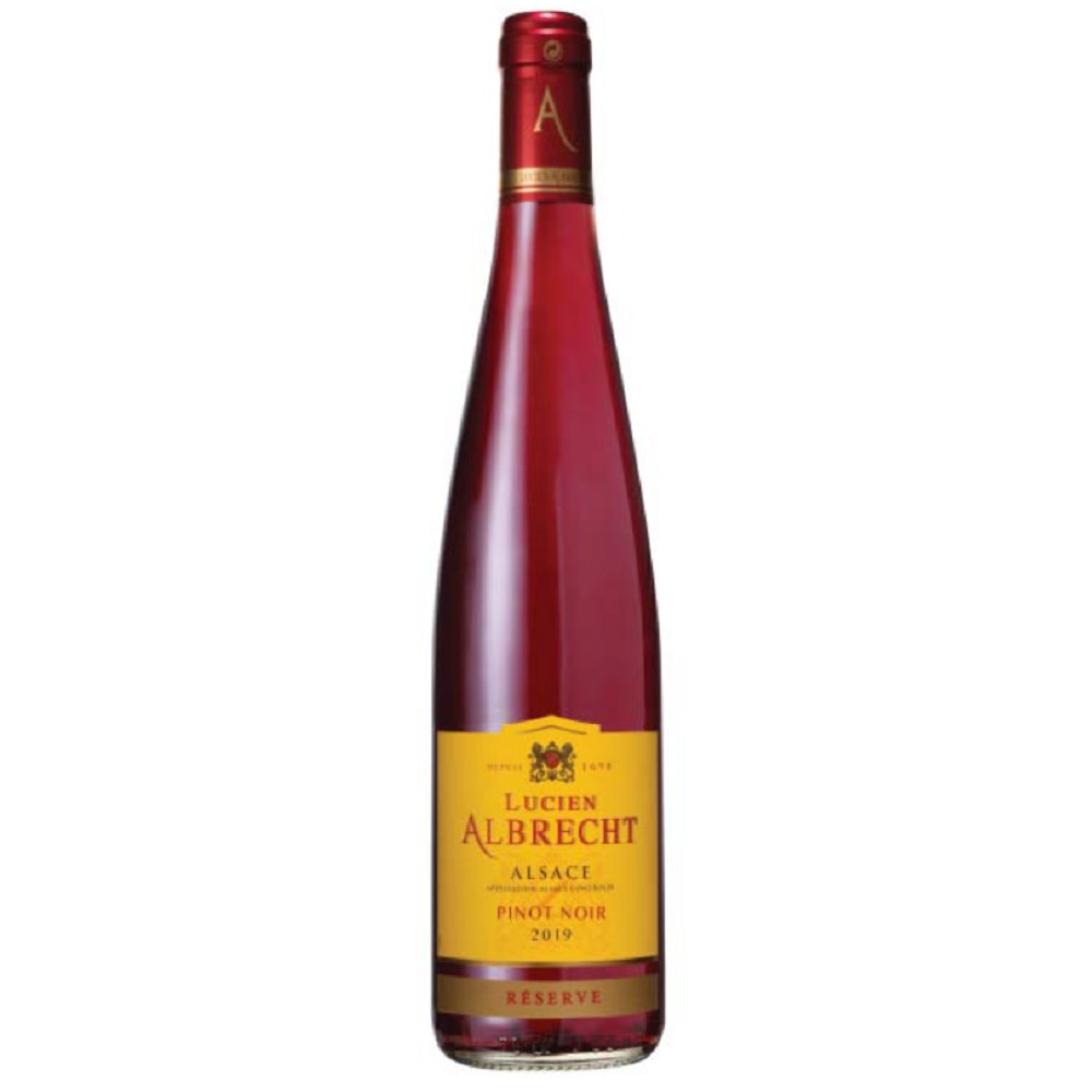 Wino Lucien Albrecht Res. Pinot Noir Alsace 13% czerwone wytrawne 750 ml