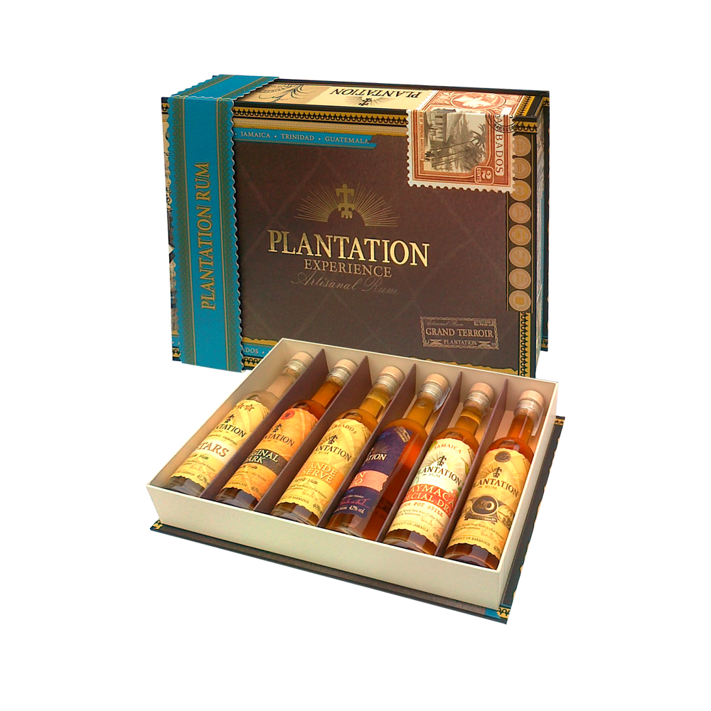 Rum Miniaturka Zestaw Plantation Experience 6 x 100 ml