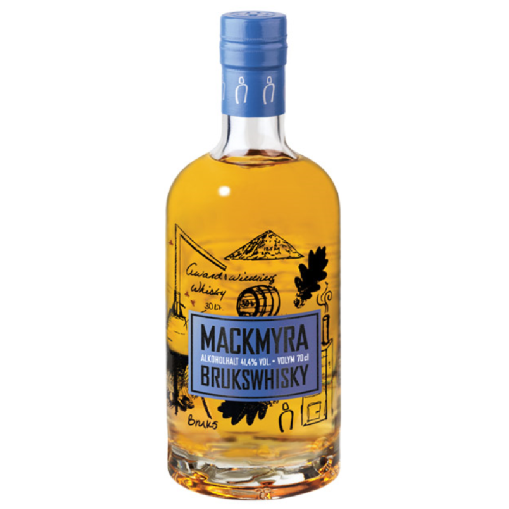Whisky Mackmyra Brukswhisky 41,4% 700 ml
