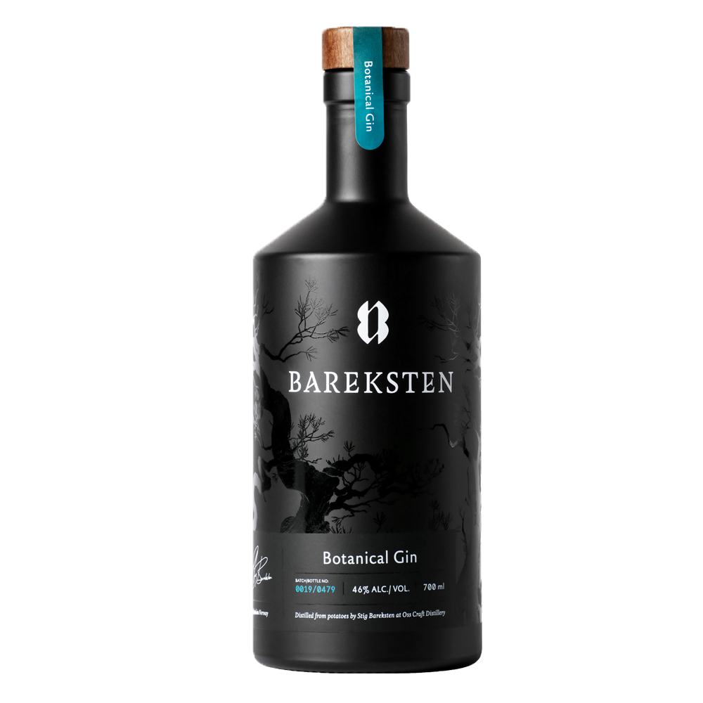 Gin Bareksten Botanical 46% 700 ml