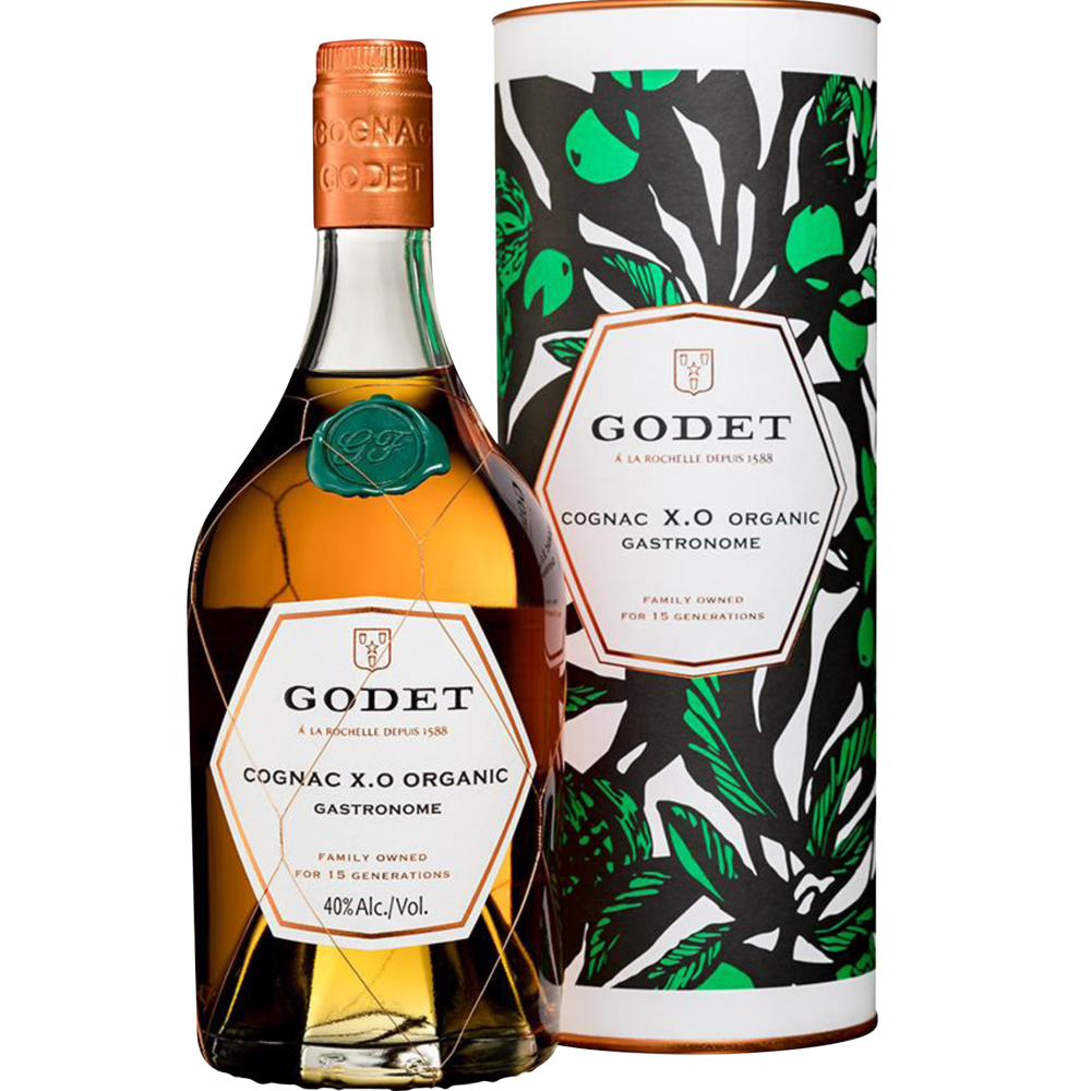 Koniak Godet Gastronome 40% 700 ml tuba